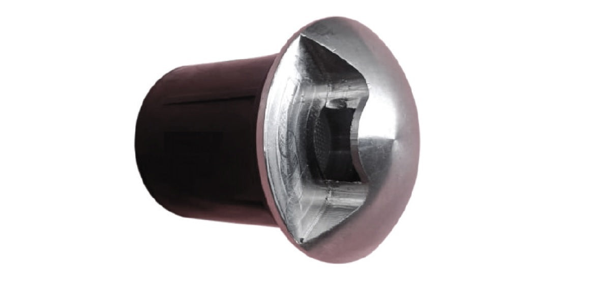 PURVA LeD 3W IP68 Stainless Steel 1 Way Inground Light Outdoor Garden Pathway Driveway Floor Light Waterproof